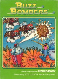 Buzz Bombers Intellivision  box art